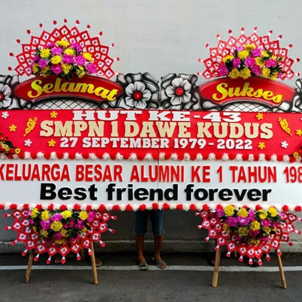 Bunga Papan Kudus - Selamat & Sukses