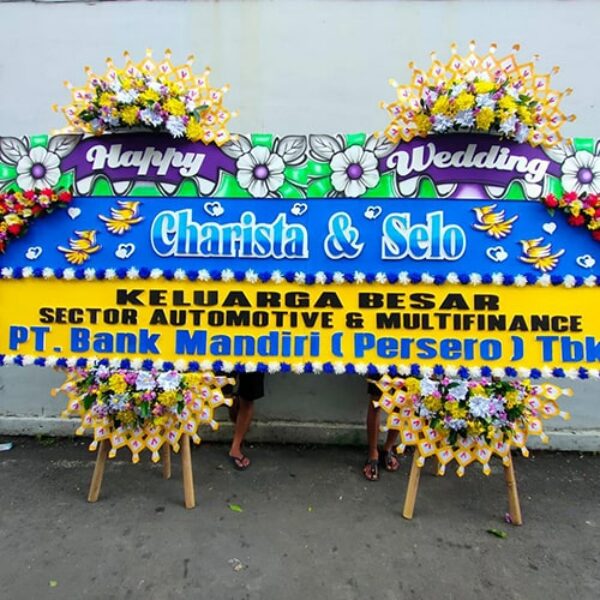 Toko Karangan Bunga Kudus - Happy Wedding