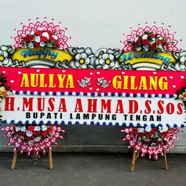Bunga Papan Kudus - Papan Bunga Gandeng - Murah