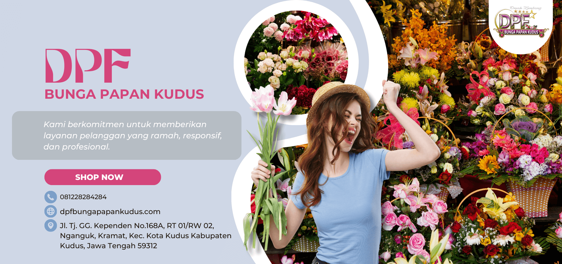 toko bunga kudus terbaik