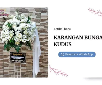 karangan bunga kudus
