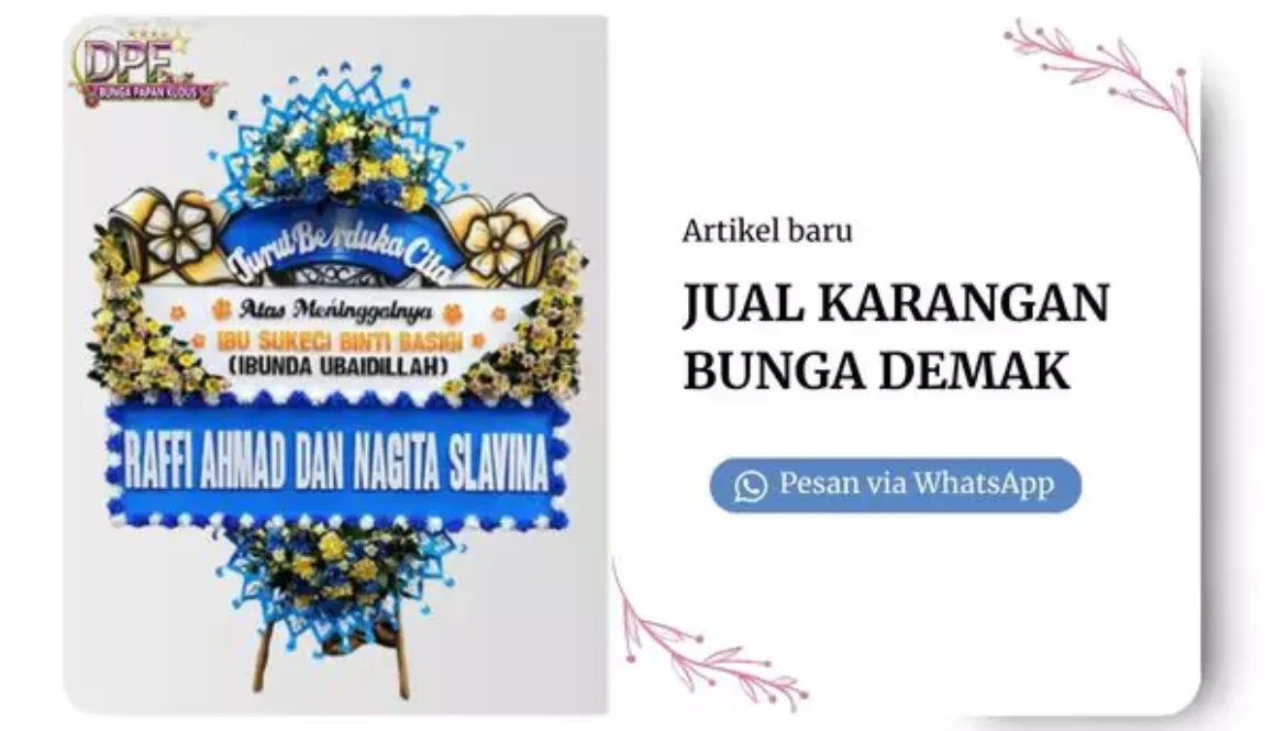 jual karangan bunga demak