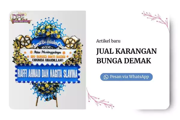 jual karangan bunga demak